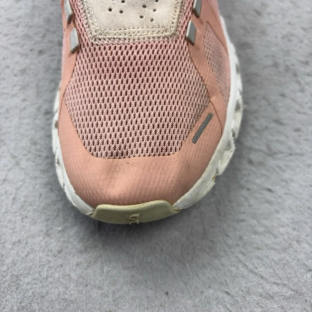 On Cloud Shoes Womens Size 7 Pink CloudTec Mesh Running Sneakers 59.98556